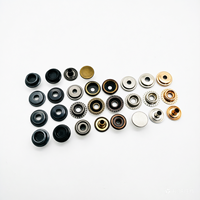 Bouton-pression en laiton massif de 13,5 mm avec tige de fixation |   Pièces embouties à haute résistance, antirouille, testées en spray salin, personnalisables OEM
