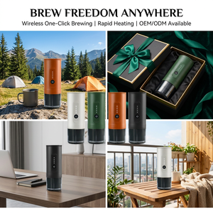 2-in-1 Portable 18Bar <strong>Espresso</strong> Capsule <strong>Coffee</strong> Maker Type-C Rechargeable <strong>Coffee</strong> Machine for Outdoor Camping Travel Home Office - Product Image 5