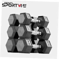 Ensembles d'haltères hexagonaux en fer personnalisés, antidérapants, durables, confortables, avec poignée CE, pour la musculation et l'entraînement de force, vente directe d'usine