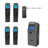 Système de stationnement automatique intelligent avec la porte de barrière pour le parking de voiture avec le système de stationnement de billet