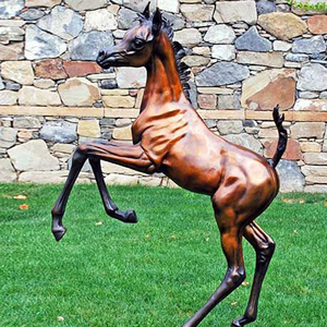 Escultura de caballo arábiga de bronce, <span class=keywords><strong>venta</strong></span> al por mayor, China - Product Image 3