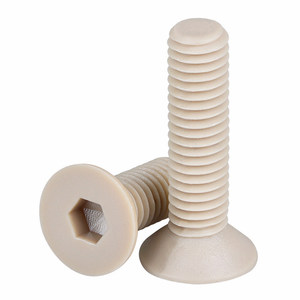 <span class=keywords><strong>Tornillos</strong></span> hexagonales de nylon PEEK compuesto M2.5 M3 M5, <span class=keywords><strong>tornillos</strong></span> avellanados de plástico resistentes al calor para piezas de motor automotriz - Product Image 3