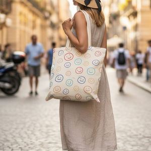 Custom Logo High Quality Eco-Friendly Cotton Canvas Tote <b>Bag</b> Daily Use <b>Gift</b> for Advertising - Product Image 3
