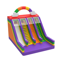 Super amusant, aire de jeux gonflable extérieure, toboggan gonflable à vendre