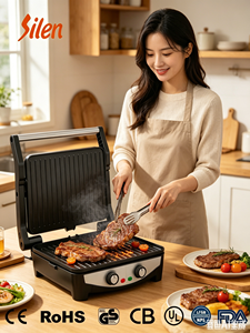 Grill électrique multifonctionnel pour la maison, pliable à 180 degrés - Product Image 3