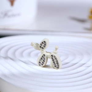 Accesorios para el Cabello Hechos a Mano con Forma de Perro Globo, Material DIY, Accesorios Plateados, Accesorios para Ropa, Pinzas para el Cabello, Pegatinas - Product Image 5