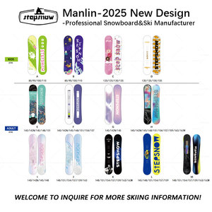 Snowboard pour enfants, planche de <span class=keywords><strong>ski</strong></span> pour enfants, équipement de snowboard léger et réglable pour débutants, pour garçons et filles, sports d'hiver en plein air - Product Image 2