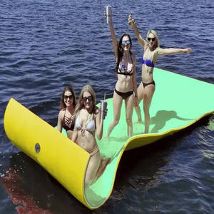 Vente chaude prix d'usine loisirs de plein air Xpe mousse piscine flotteur tapis flottant coussin d'eau à la <span class=keywords><strong>plage</strong></span> amusant fête de famille à vendre - Product Image 3