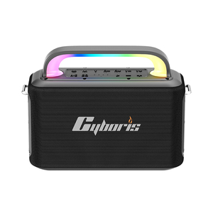 Speaker Karaoke Cyboris Rainbow X13 200W - Tahan Air IPX6, Bass Menggelegar, Boombox Portabel untuk Pesta, Suara Keras untuk Luar Ruangan - Product Image 1