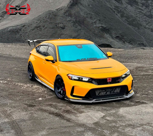 ชุดแต่งคาร์บอนไฟเบอร์แห้ง สำหรับ Honda <span class=keywords><strong>Civic</strong></span> <span class=keywords><strong>Type</strong></span> <span class=keywords><strong>R</strong></span> FL5 ปี <span class=keywords><strong>2023</strong></span> 2024 2025 ประกอบด้วยลิ้นหน้า สเกิร์ตข้าง ดิฟฟิวเซอร์หลัง และสปอยเลอร์ - Product Image 5