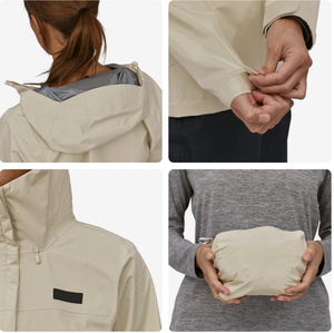 Chaqueta impermeable de talla grande para exterior, venta al por mayor, resistente al agua, cortavientos personalizado para lluvia, chaqueta impermeable personalizada para mujer - Product Image 6