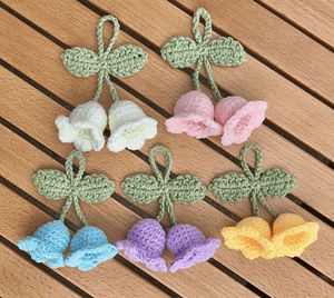 Nuovo Stile di Ciondolo a <span class=keywords><strong>Campanula</strong></span> in Cotone Intrecciato, Morbido e Adorabile, con un Filo di Campanule per la Creazione di Gioielli - Product Image 1