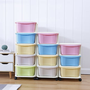 Ecologisch verantwoorde plastic babykast met 5 laden voor kinderen - Product Image 3