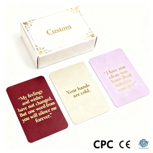 Cartas de Juego de Solitario para Adultos, Diseño Creativo de Fábrica, Cartas de Juego de Solitario Personalizadas para Parejas - Product Image 2