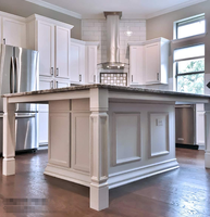 2023 personnalisé bois armoire îlot jambes Table à manger jambes armoire colonnes pour cuisine et salon