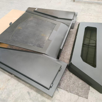 2016-2023 Hardtop en acier au manganèse pour pick-up Tacoma 5 pieds, accessoires de modification de benne, étanche 200x180x100cm
