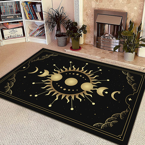 Alfombra Rectangular de Lujo Estilo <span class=keywords><strong>Tarot</strong></span> para Sala de Estar Grande <span class=keywords><strong>Tapete</strong></span> para Decoración de Hotel y Estancia <span class=keywords><strong>Tapete</strong></span> para Puerta de Casa - Product Image 4