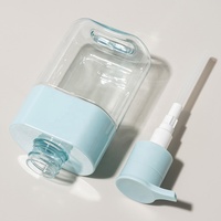 Emballage vide de bouteille de shampoing de luxe en plastique PET de savon liquide pour bébé avec logo personnalisé avec boîte 300ml 500ml