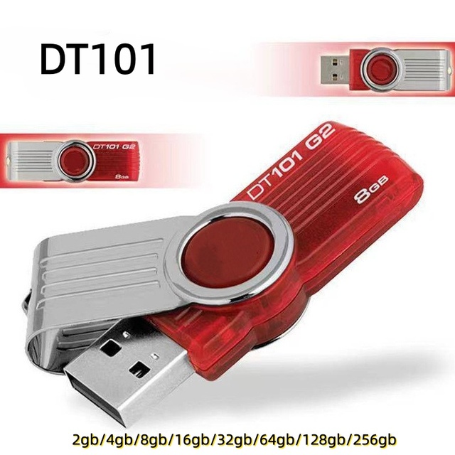 New Metal USB 3.0 Flash Drive 2GB-256GB High Speed Colorful Custom Logo Portable for Gift Box