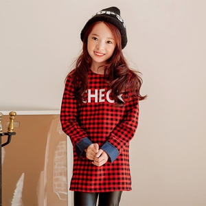 Camiseta de Manga Larga a Cuadros para Niños, Personalizada con Etiqueta Privada, Fabricada en China - Product Image 5