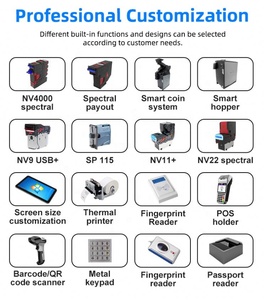 15.6''/21.5'' Android Rk3568 Kfc Food Self Order Kiosk <b>Printer</b> 80 mm QR NFC <b>Scanner</b> Facial Camera Payment Kiosk in Restaurant - Product Image 5