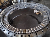 Roulement de rotation à engrenages externes/internes de haute précision, directement de l'usine, pour excavatrice, grue, tracker solaire, éolienne