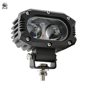 4 inch 63 wát <span class=keywords><strong>LED</strong></span> làm việc thanh ánh sáng vỏ 12V24V lũ chùm cho xe đèn sương mù 4x4 off road xe máy kéo đèn lái xe - Product Image 3