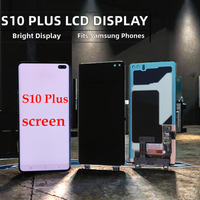 Écran LCD d'origine S10 Plus avec cadre, écran de 6,7 pouces, garantie de 6 mois pour S8/S9/S10
