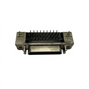 Connecteur d'alimentation à haute densité en alliage de cuivre et de zinc de la série MDR à double bord à pas de 1,27 mm pour équipement de contrôle industriel - Product Image 1