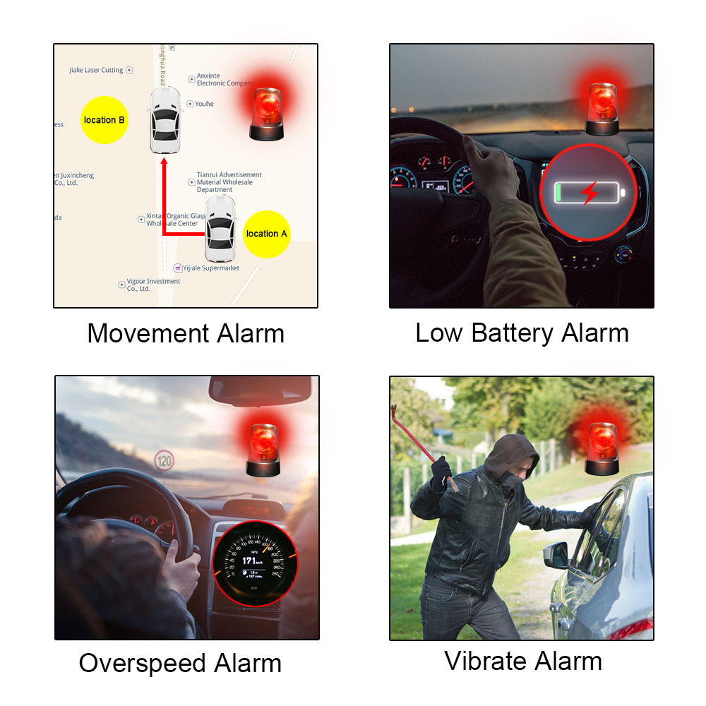 Remote Voice SOS Alarm Global Position Tracking Locator Motorcycle Car Auto GPS Location Device