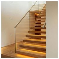 Escalier intérieur Prima, designs de luxe, haute qualité, escalier personnalisé pour la maison, escalier flottant droit australien/américain
