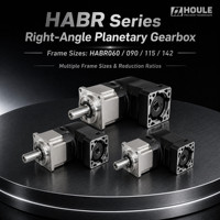 Gearbox Planetary Helikal Presisi Seri HABR142-20-L1 Houle Reducer Gear Motor Low Backlash IP65 Servo Gearhead Speed Reducer