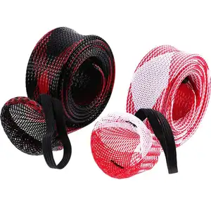 1-1/4 "* 6 FT PET Expandable Braided Casting Fishing Rod Sock Fishing Rod Protection Sleeving