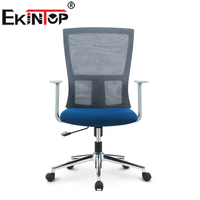 Chaise de bureau exécutive ergonomique en maille avec appui-tête réglable - Design moderne