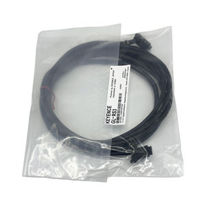 Câble de connexion KEYENCE GL-RS3 3m, isolé ETFE, 24V, IP65, pour rideaux lumineux de sécurité série GL-R - Product Image 4