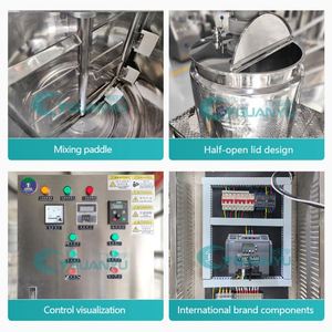 Mélangeur Agitateur à Cisaillement Élevé 500L 1000L pour Savon Liquide, Détergent, Crème Visage, Lait Corporel, Gel Capillaire, Crème <span class=keywords><strong>BB</strong></span>, Shampoing - Product Image 4
