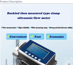 IP67 HOST Klemm-Ultraschall-Durchflussmesser HVAC RS485 Ultraschall-Durchflussmesser Ultraschall-Rohrwanddickenmessgerät - Product Image 6