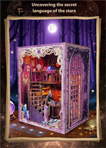 Kit Fai-da-Te Casa in Miniatura dei Tarocchi - Architettura Mistica con Mobili e Decorazioni per Casa delle Bambole - Product Image 6