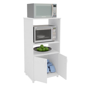 ตู้เตาอบ 2 ประตู รุ่น Modern Style Kitchen Benfacil PL-210276 เฟอร์นิเจอร์ไม้ ปาร์ติเคิลบอร์ด สีขาว ดีไซน์บราซิล รุ่น Rio - Product Image 2