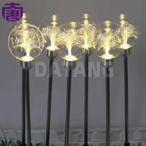 Foco Esférico de Fibra Óptica LED Solar IP65 para Iluminación Premium de Jardín, Navidad y Festividades - Product Image 5