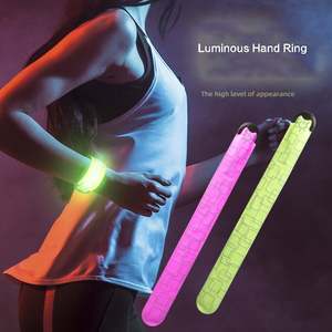 Bracelet LED néon clignotant rechargeable MADESHINE, bracelet lumineux pour événements nocturnes en plein air, décorations de fête - Product Image 3