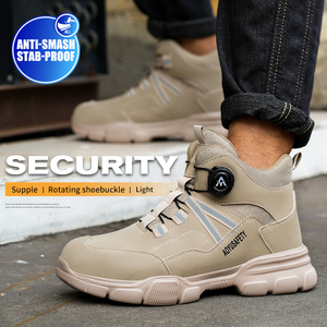 OEM nhà máy mùa đông vải giữa cắt an toàn khởi động chấp nhận được tùy chỉnh thép ngón chân chống Smash chống đâm thủng không thấm nước thông minh khóa - Product Image 1