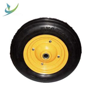 Pneu de Carrinho de Mão 4.80/4.00-8 Pneu de Carrinho de Mão de Alta Qualidade com Aro de <span class=keywords><strong>Metal</strong></span> de 14 Polegadas Roda Pneumática - Product Image 6