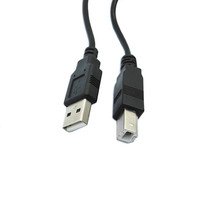 Kabel Printer USB B Jantan PVC Hitam Pabrik Cina