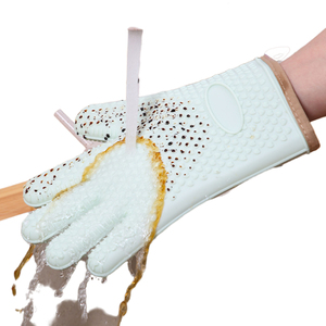 Gant de cuisine en silicone résistant à la chaleur pour four à micro-ondes, de haute qualité, pour la cuisson domestique, vente en gros - Product Image 5