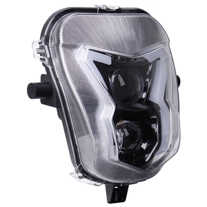 Phares de moto avant 60W Phares de moto de saleté Hi/Lo Beam Projecteur LED Phare pour <span class=keywords><strong>Honda</strong></span> <span class=keywords><strong>CRF450L</strong></span> CRF450XR - Product Image 2