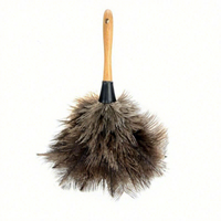 Plumeau d'autruche de couleur naturelle réutilisable bon marché écologique pour les fournitures de nettoyage maison voiture bureau fête