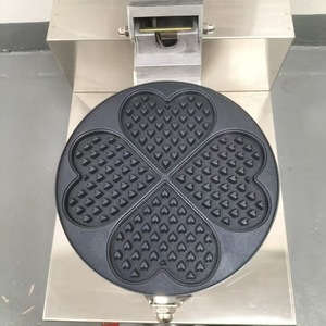 Commercial Electric <b>Waffle</b> <b>Maker</b> FQ-204 Four-Heart Mold Single Head 1500-2000W For Food Business Use - Product Image 4