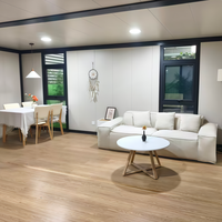Contenedor Plegable de Doble Ala de 20 y 40 pies, Expandible, Transpirable, Diseño Moderno, Opciones de Apartamento, Taller, Portátil y Modular