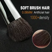 Professionelles 17-teiliges Make-up-Pinsel-Set für Augen und Gesicht aus Synthetik-Ziegenhaar mit individuellem Logo für präzise Details, Concealer und Lidschatten